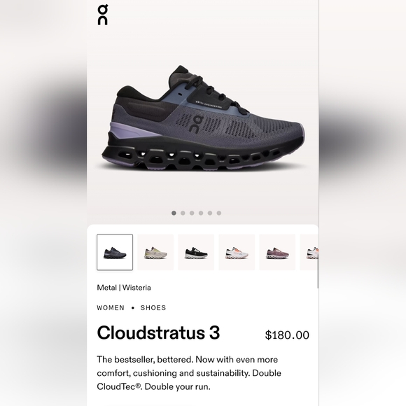 On Running Shoes - On Cloudstratus 3